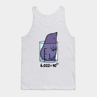 One Mole Cute Funny Chemistry Mole Tank Top